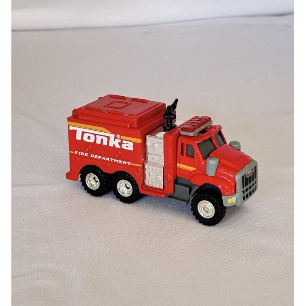 ✨3 for $15 2012 Hasbro Tonka Pumper‎ Fire Truck Tonka Fire Department 3-3/4"